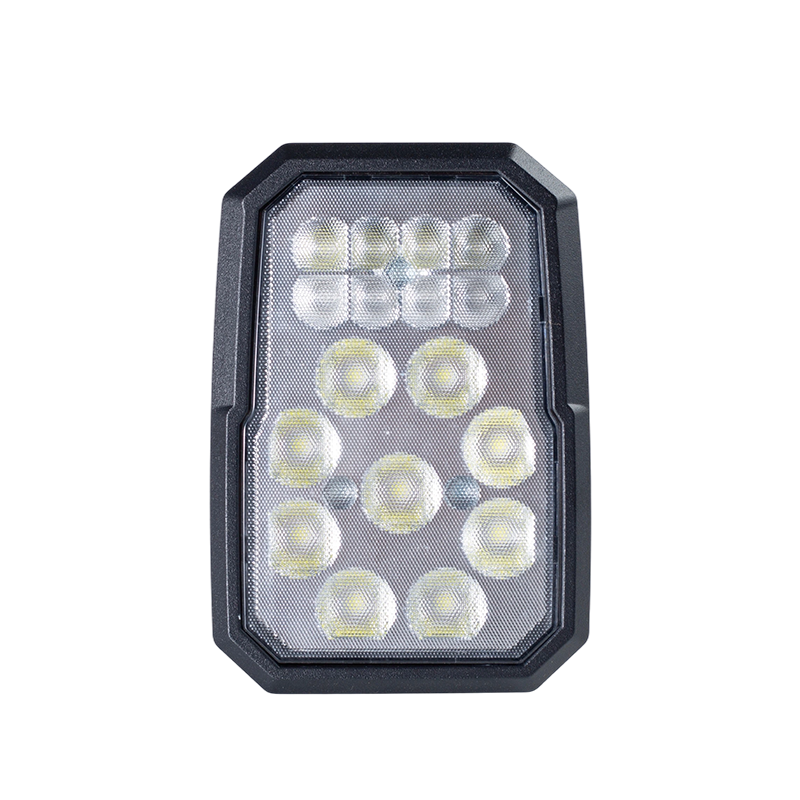 002 Heavy Duty 9+8 LED-monitoiminen yhdistelmäajovalo teollisuusajoneuvoihin