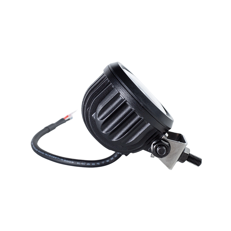 IP67 5W DC9-80V vino pyöreä sininen pistetrukin turvavaroitusvalo