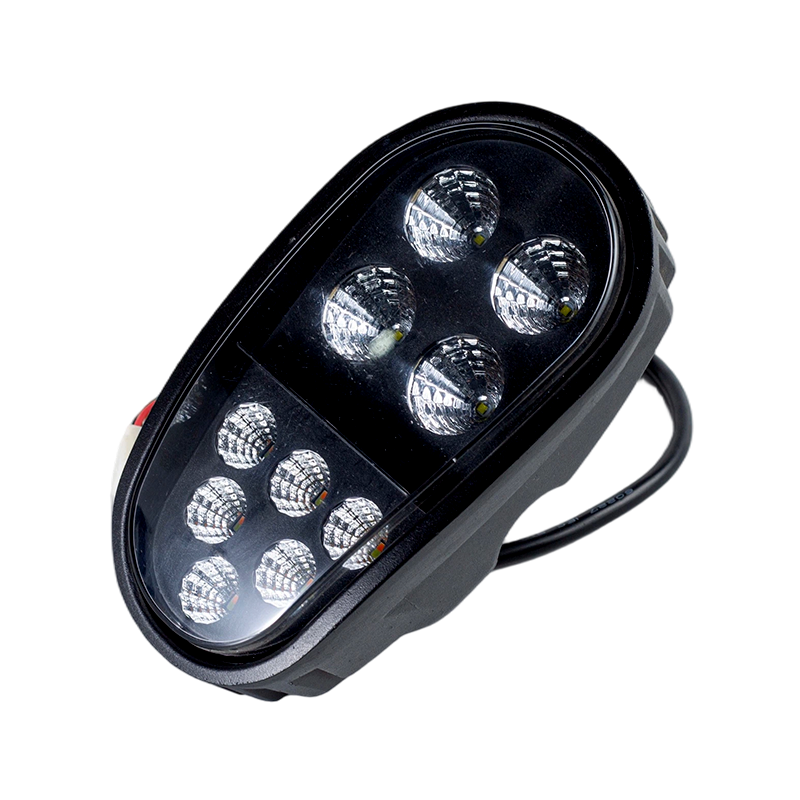 003 Heavy Duty 4+6 LED-monitoiminen yhdistelmäajovalo teollisuusajoneuvoihin
