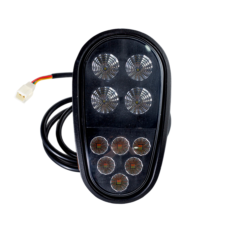 003 Heavy Duty 4+6 LED-monitoiminen yhdistelmäajovalo teollisuusajoneuvoihin