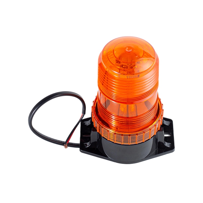 IP65 8W DC9-80V 360° oranssi vilkkuva varoitusvalo trukkeihin