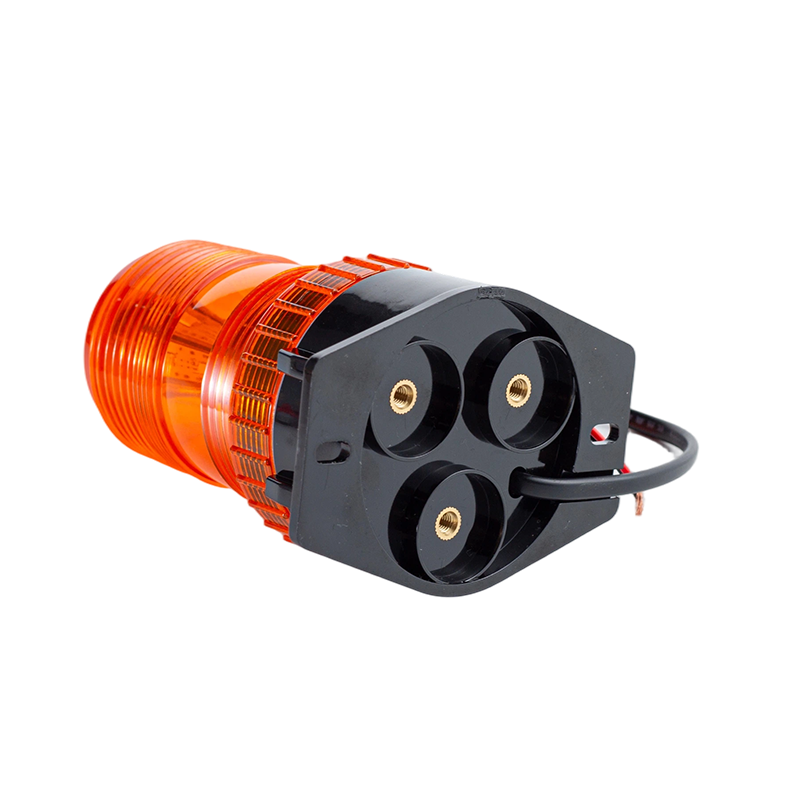 IP65 8W DC9-80V 360° oranssi vilkkuva varoitusvalo trukkeihin
