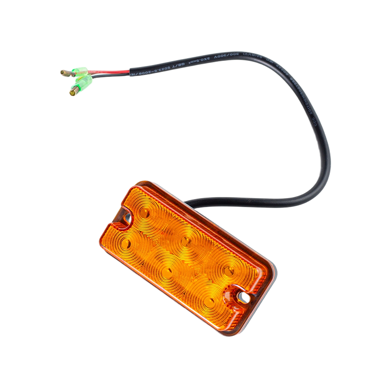 Kompakti IP66 LED etuasennon ja leveyden merkkivalo erilaisiin konepajaajoneuvoihin